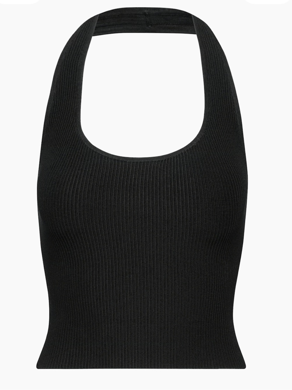 Aritzia Babaton Sculpt Knit Backless Halter Top